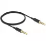 Garso kabelis DeLOCK 66075 0,5m 3,5mm Juodas