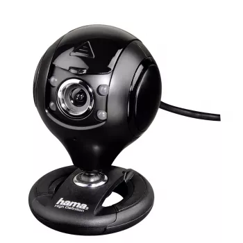 Hama 00053950 internetinė kamera 1.3 MP 1280 x 1024 pikselių USB 2.0 juoda
