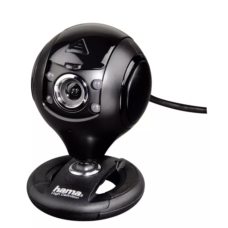 Hama 00053950 internetinė kamera 1.3 MP 1280 x 1024 pikselių USB 2.0 juoda