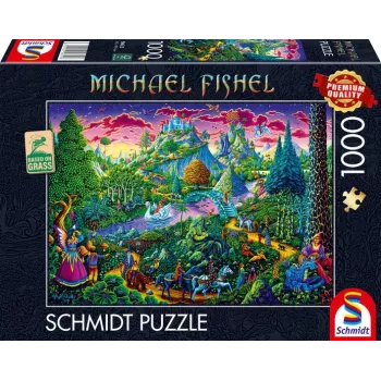 Michael Fishel: Fantastiškas pasakų pasaulis, dėlionė, 1000 dalių