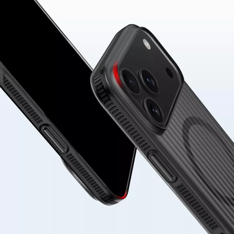 4smarts Design Case Aero, skirtas iPhone 17 Pro Max, juodas (541642)