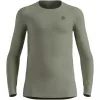 ODLO BL TOP crew neck l/s ACTIVE WARM ilgomis rankovėmis termo apatiniai, M dydis, pilka