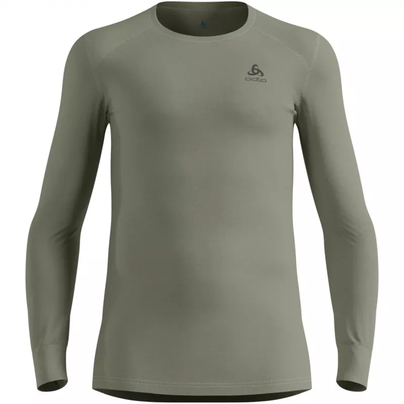 ODLO BL TOP crew neck l/s ACTIVE WARM ilgomis rankovėmis termo apatiniai, M dydis, pilka
