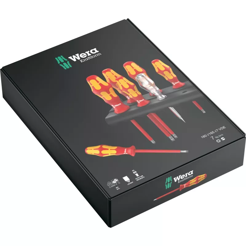 Wera 05006148001 rankinis atsuktuvų rinkinys precizinis atsuktuvas