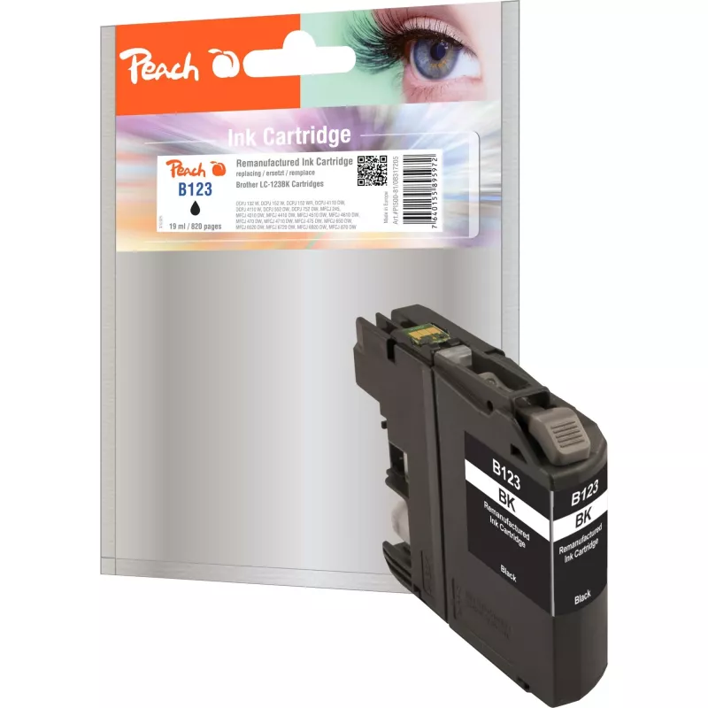 Peach 317205 rašalo kasetė 1 vnt. Juoda