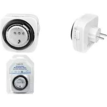 Logilink Timer Switch, mechanisch, 230V AC, 50Hz, 16(2)A, 3680W (ET0011)