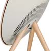 Beosound A9 5th Gen garsiakalbis aukso tono (nugara smėlio spalvos/dangtis auksinis/kojytės baltas ąžuolas)