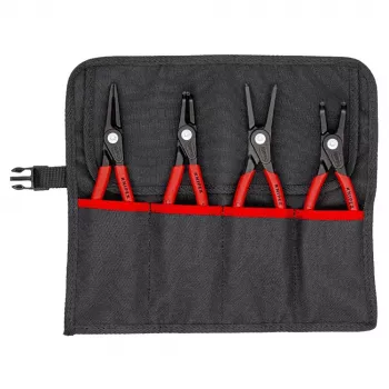 Apgamų replės Knipex 00 19 57 V01 raudona rankena