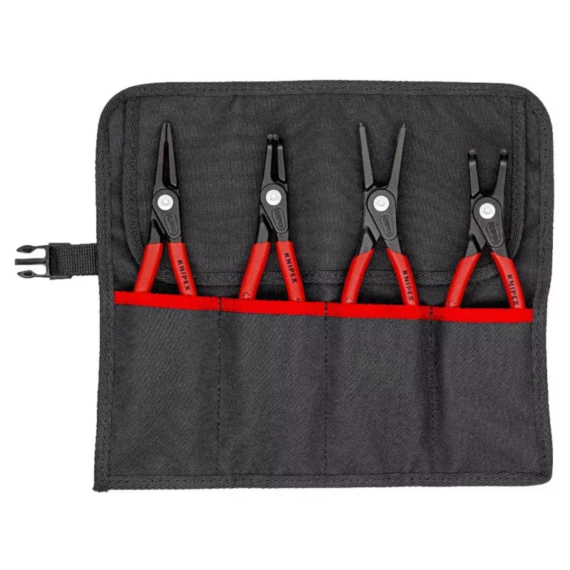 Apgamų replės Knipex 00 19 57 V01 raudona rankena