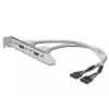 USB lizdo laikiklio kabelis Digitus AK-300301-002-E