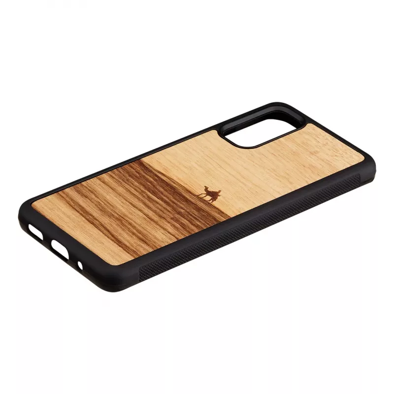 Išmaniojo telefono dėklas man and wood Galaxy S20 Terra Juoda – apsauginis telefono gaubtas Samsung Galaxy S20