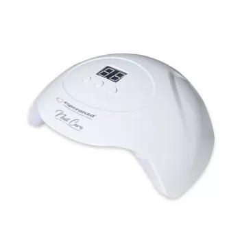 Nagų džiovyklė ESPERANZA EBN010 36W UV+LED, 15 lempų, balta, įmontuotas ekranas, judesio jutiklis