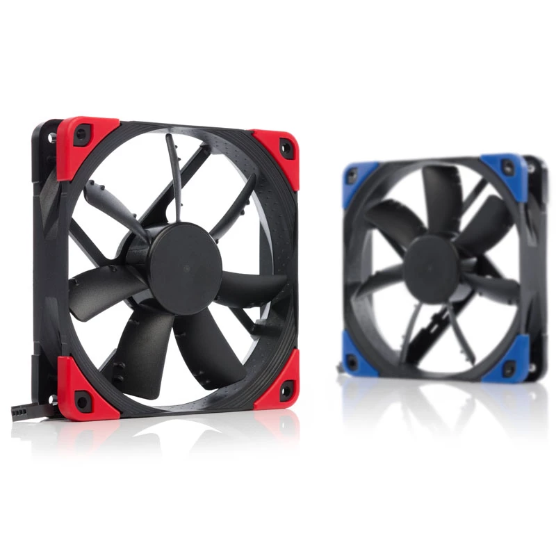 Noctua NF-S12A PWM chromax.black.swap 120mm korpuso ventiliatorius