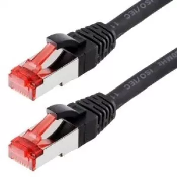 Tinklo kabelis Helos CAT6 S/FTP (PIMF) 20 m Juodas