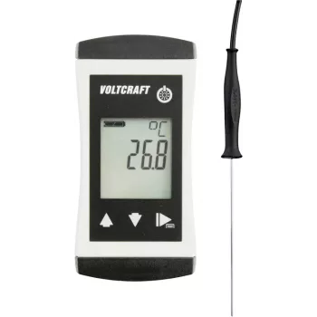 VOLTCRAFT PTM 100 + TPT-205 temperatūros matavimo prietaisas -200 – 450 °C zondas tipas Pt1000 IP65