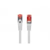 LANBERG Cat6 F/UTP (FTP) tinklo kabelis, RJ-45–RJ-45, 10 m, pilkas