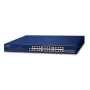 Valdomas komutatorius PLANET Layer 3 24 prievadų 10/100/1000T Gigabit Ethernet 1U