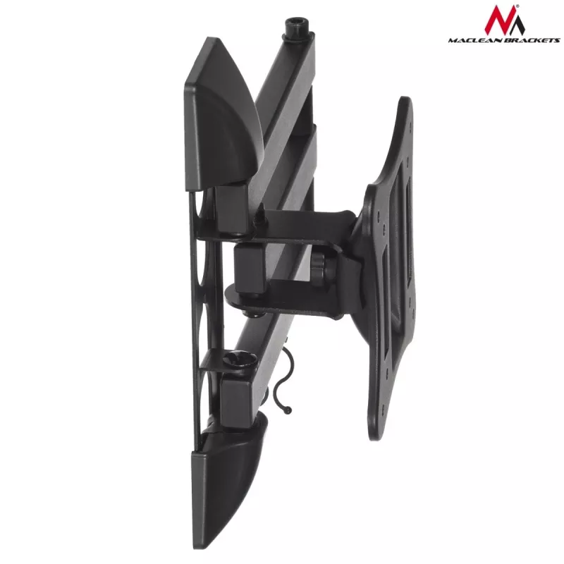TV / monitoriaus sieninis laikiklis MACLEAN MC-719, ekranams iki 68,6 cm (27 colių), maks. 15 kg, VESA 100x100, juodas