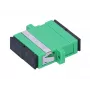 Extralink SC/APC dvipusis adapteris, vienmodis, žalias