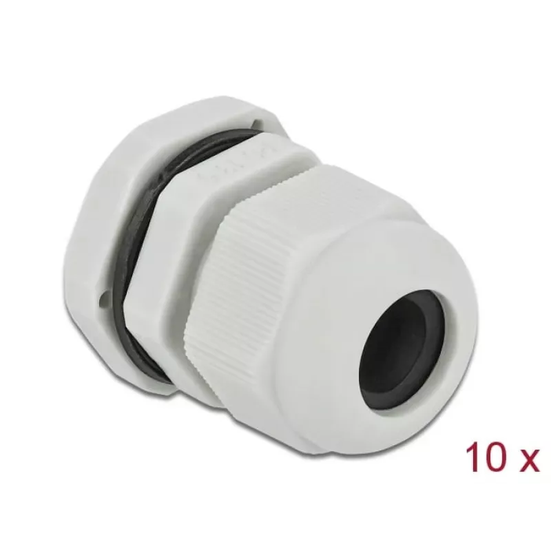 Kabelio sandariklis DeLOCK 60199 Pilkas Plastikas 10 vnt.