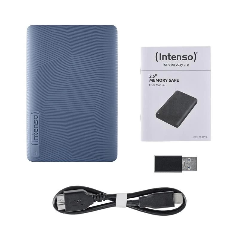 Išorinis HDD | INTENSO | 1000 GB | Mėlynos spalvos | 6029565