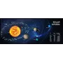 Gembird MP-SOLARSYSTEM-XL-01 žaidimų pelės kilimėlis, ypač didelis\Kosmos\ 350 x 900