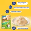 Šlapias kačių skanėstas INABA Dashi Delights Delicate Flakes Chicken 40 g — dietinis, 86% drėgmės, 12% baltymų