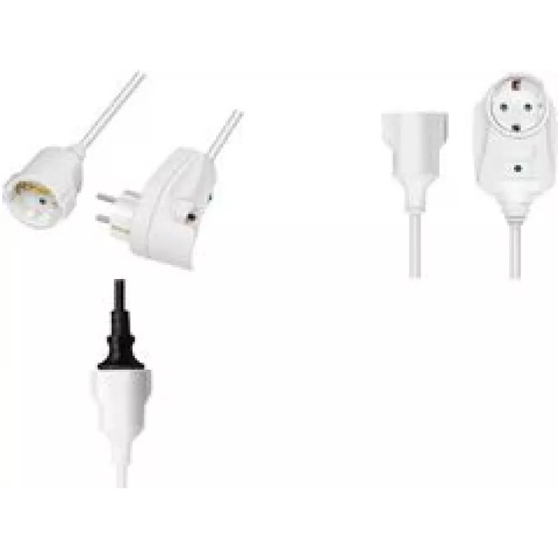 LogiLink maitinimo ilgintuvas 1 lizdas 1x CEE 7/3.1 pereinamoji jungtis 3 m