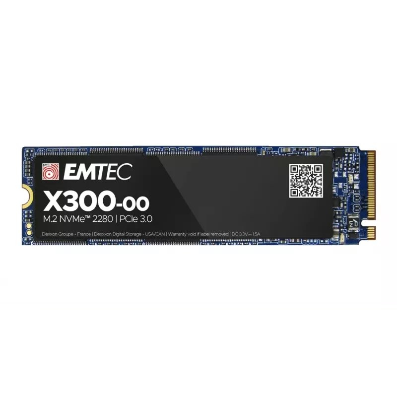 SSD Emtec X300 1TB M.2 PCI Express 3.0 NVMe 3D NAND