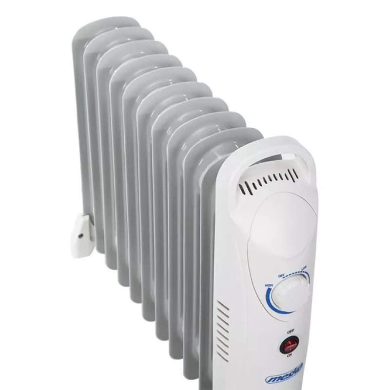 Mesko MS 7806 elektrinis patalpų šildytuvas Alyvinis elektrinis patalpų šildytuvas Vidaus Balta 1200 W