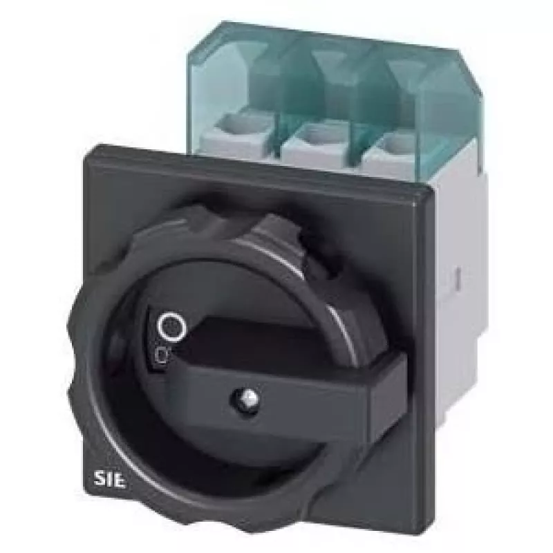 Siemens 3LD2103-0TK51 3P juodas elektrinis jungiklis (3LD2103-0TK51)