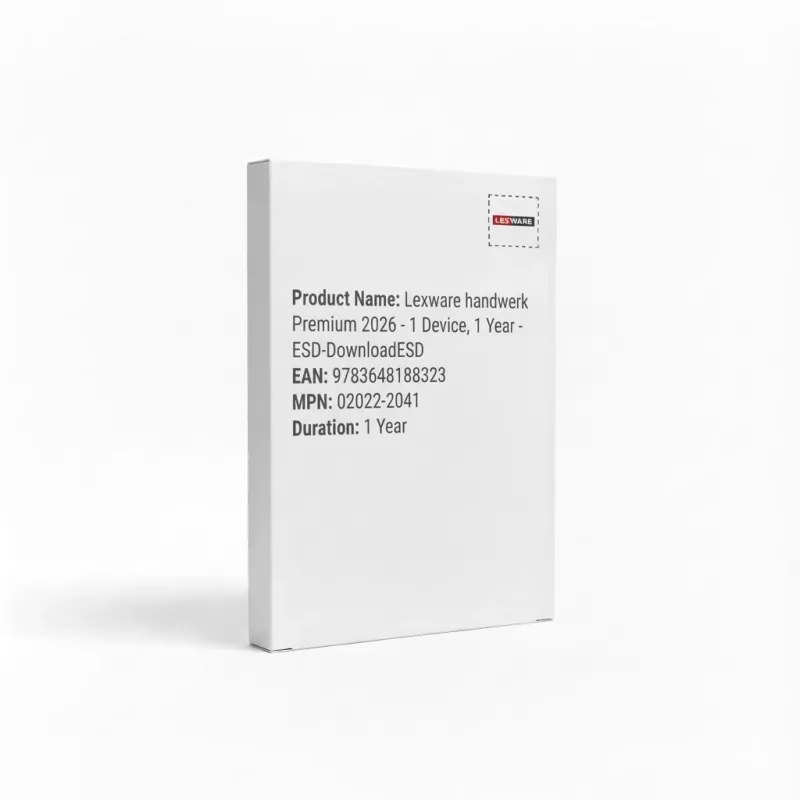 Lexware handwerk premium 2026 1 licencija (-os) 1 metai (-ų)