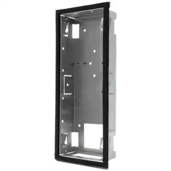 Montavimo dėžutė DoorBird 423862845 juoda 126,5 mm plotis 347,5 mm aukštis