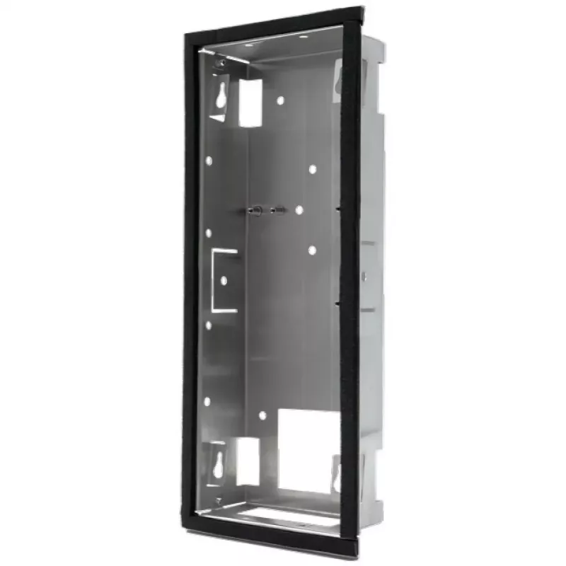 Montavimo dėžutė DoorBird 423862845 juoda 126,5 mm plotis 347,5 mm aukštis