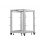 Stovas 19 inch 15U 600x600-1100 pilkas