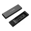 Qoltec 50311 saugojimo įrenginio korpusas SSD korpusas Juodas M.2