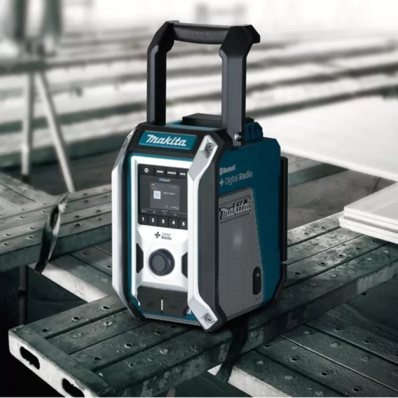 MAKITA RADIJO 12/14,4/18V DMR115 FM/DAB BLUETOOTH AUX USB