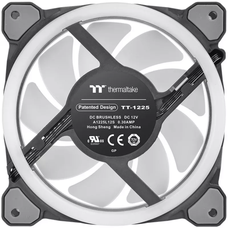 Thermaltake Ring Trio 14 ARGB 140 mm korpuso ventiliatoriai – 3 vnt. rinkinys