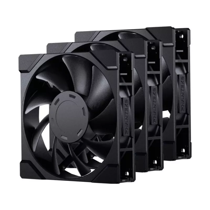 Phanteks M25G2-120 120mm juodi 3 vnt. korpuso ventiliatoriai