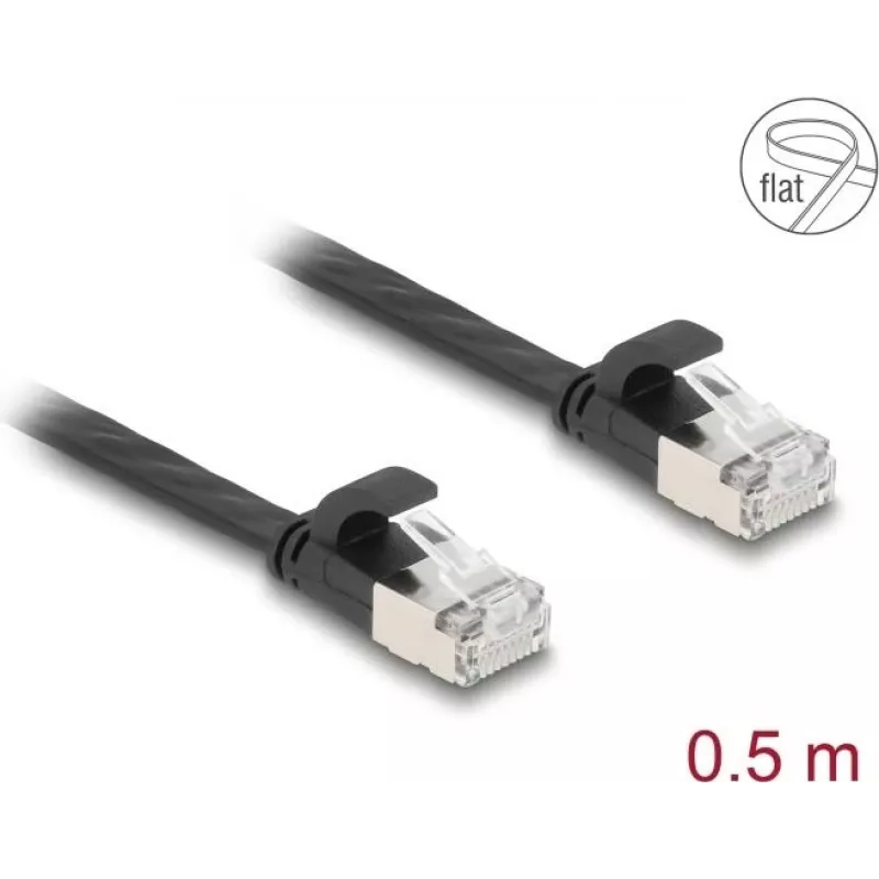Delock 81162 Ethernet komutacinis kabelis juodas