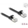 Delock 81162 Ethernet komutacinis kabelis juodas