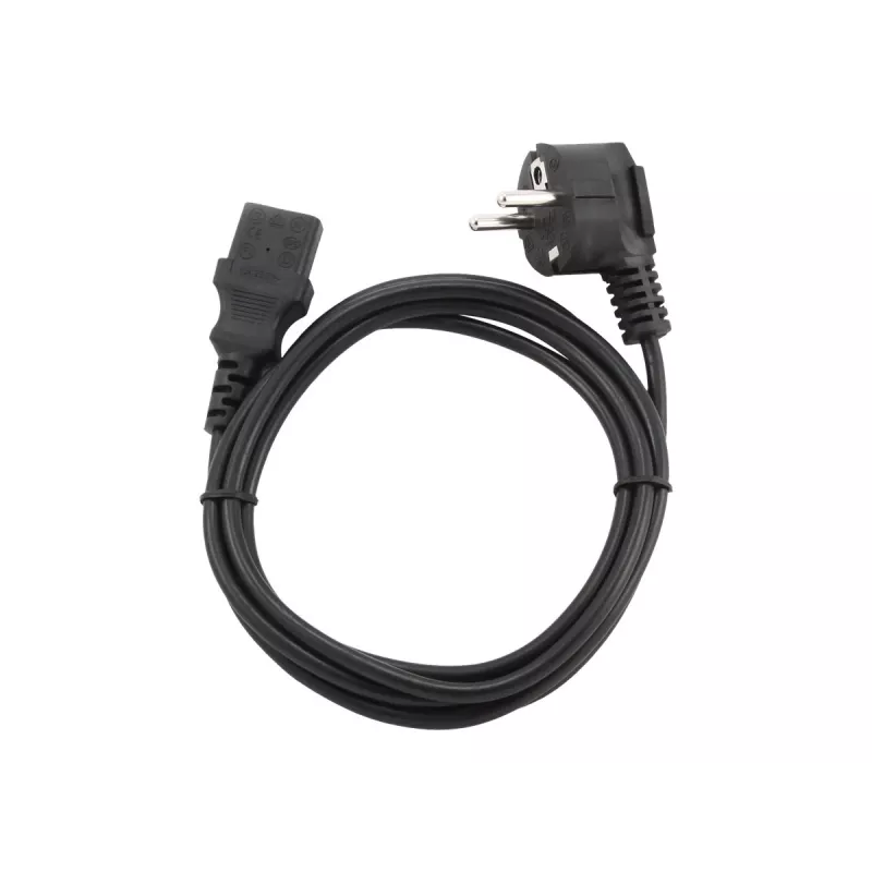 Gembird PC-186 maitinimo laidas, juodas, 1,8 m, CEE7/4 C14 jungtis