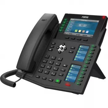 IP telefonas Fanvil X6U V2 juodas 20 linijų LCD Wi-Fi