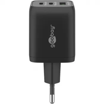 Goobay 64753 Charger for Mobile Devices Headphones - Smartphone - Tablet Juoda AC Fast Charging vidinis (64753)