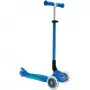 Primo Foldable Plus Lights, Scooter tamsiai mėlyna/turkio