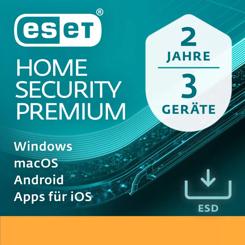 ESET Home Security Premium - 3 vartotojai, 2 metai - ESD-AtsisiuntimasESD