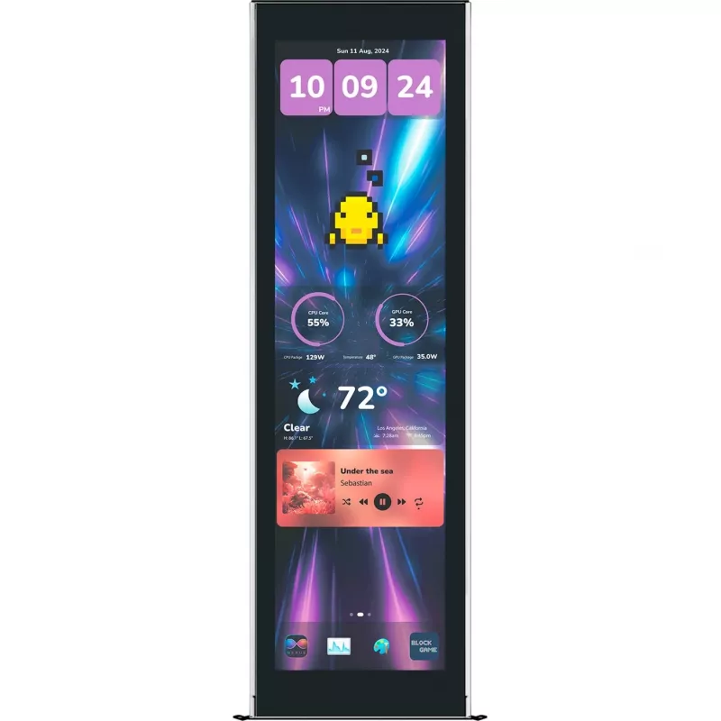 Y70 Touch Display Upgrade Pitch Juoda (36,8 cm (14,5 colio), juoda, 14,5 colio jutiklinis ekranas)