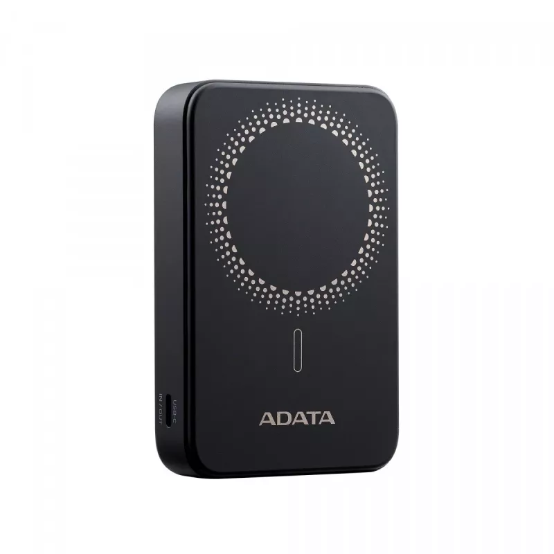 ADATA PR100-12BK išorinė baterija Ličio polimerų (LiPo) 10000 mAh Belaidis įkrovimas Juoda