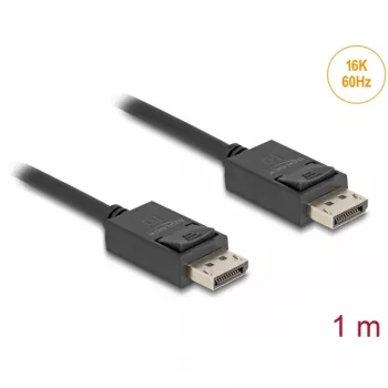 DisplayPort laidas DeLOCK 81174 1 m Juodas DisplayPort į DisplayPort