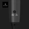 Plaukų džiovintuvas Taurus Studio Glow 1500 — 1400 W, 3 šilumos lygiai, 2 greičiai, sulankstomas, pakabinamas, juodas
